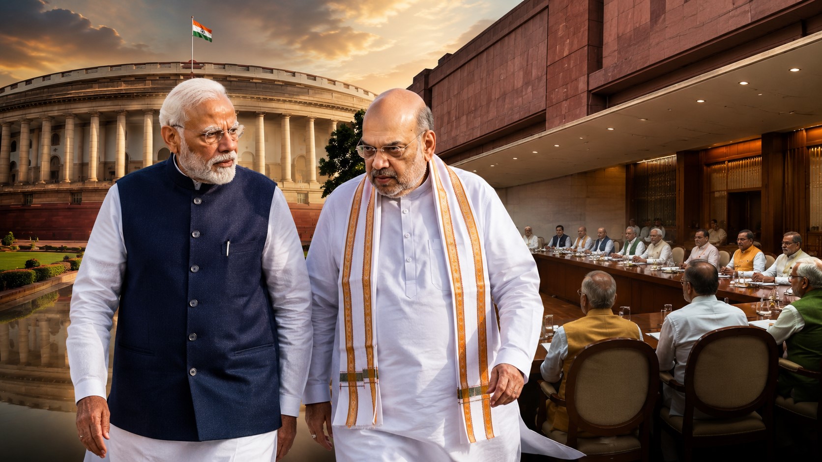 బీజేపీ సంస్థాగత మార్పులపై కీలక సమావేశం.. ప్రధాని మోదీ, అమిత్ షా మధ్య కీలక చర్చలు