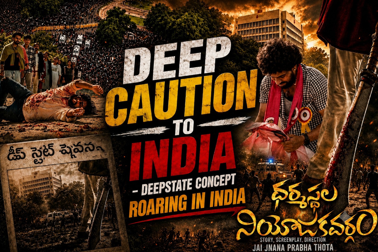 'ధర్మస్థల నియోజకవర్గం' నుంచి 'డీప్ స్టేట్' గ్లింప్స్ విడుదల.. రాజీవ్ కనకాల డైలాగ్ హైలైట్!