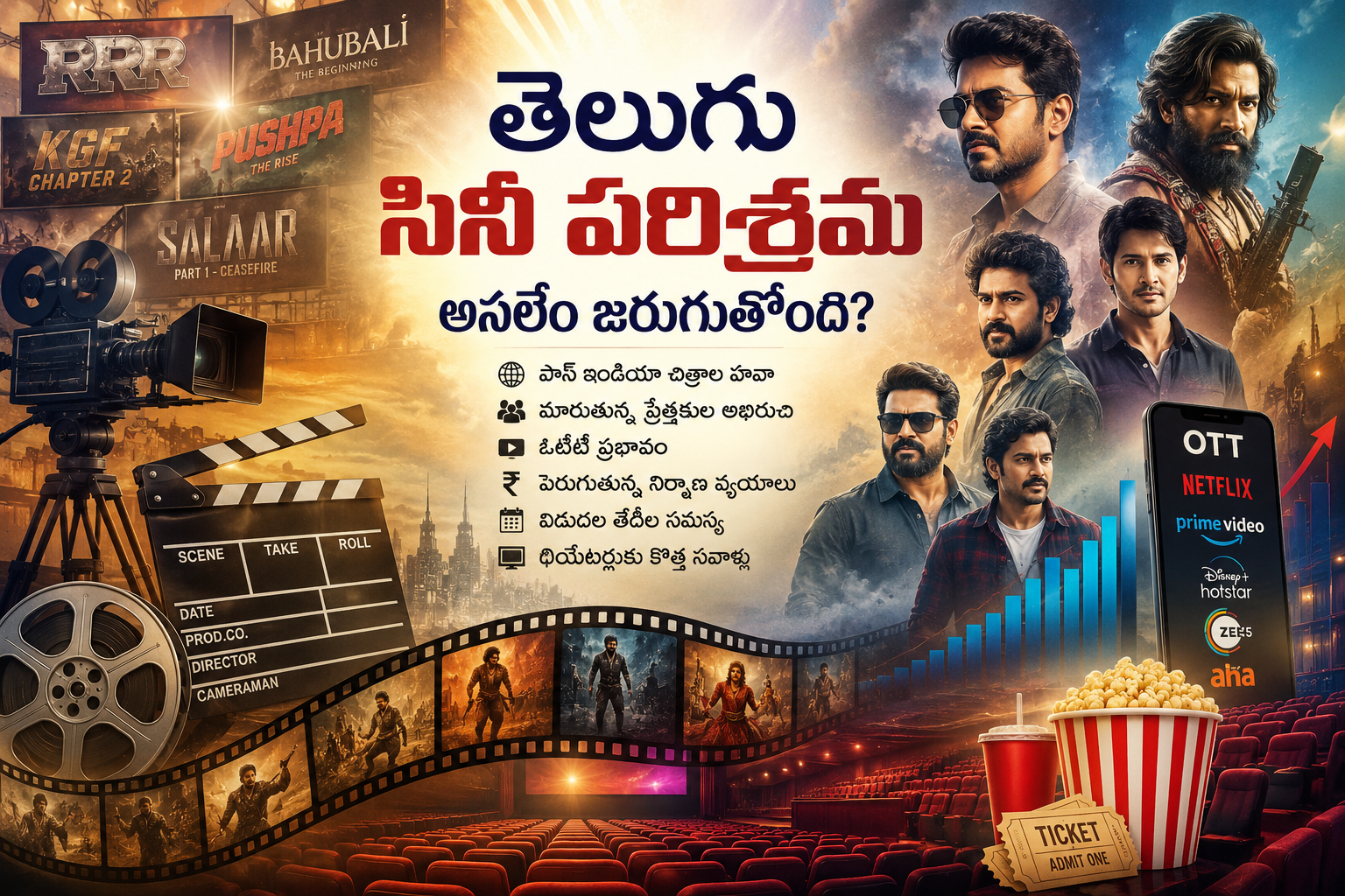 తెలుగు సినీ పరిశ్రమలో అసలేం జరుగుతోంది..? మారుతున్న సమీకరణాల వెనుక అసలు కథ!