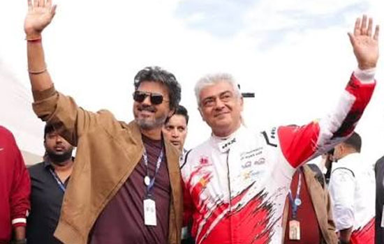 అజిత్–విజయ్ సిల్వర్‌స్టోన్ రీయూనియన్.. స్పెషల్ గిఫ్ట్స్‌తో సర్‌ప్రైజ్!
