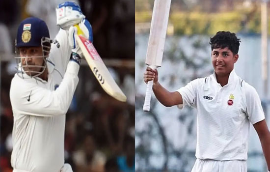 సెహ్వాగ్ వారసుడి ఎంట్రీ.. భారత్ U-19 జట్టులో ఆర్యవీర్!