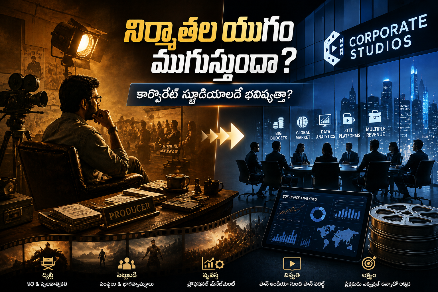 భవిష్యత్‌లో నిర్మాతల వ్యవస్థ కనుమరుగవుతుందా? కార్పొరేట్ స్టూడియోలదే సినిమా ప్రపంచమా?